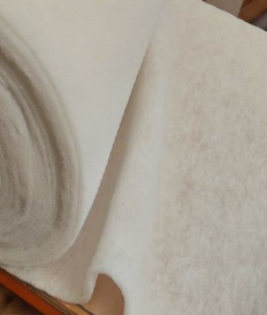 8oz Wadding Hollow Fibre Fabric | White (8oz)