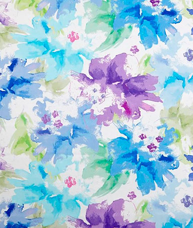 Floral Splash Curtain & Upholstery