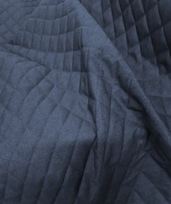 12oz Denim Fabric Quilted | Denim Blue