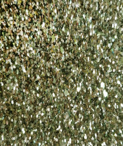 Green/Gold Mix Display Glitter Fabric