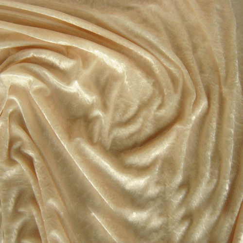 Crushed Velvet Plain Dyed Fabric UK