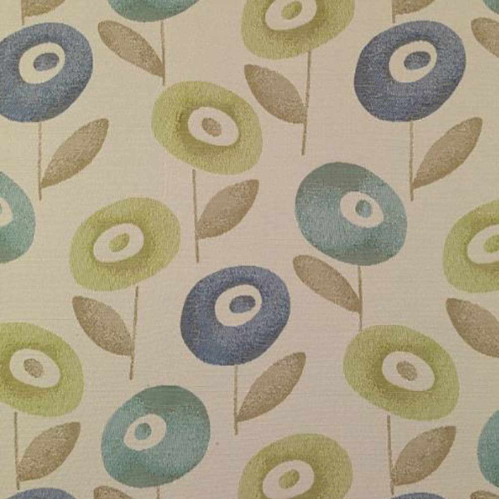 Bobby Retro Curtain & Upholstery Fabric UK