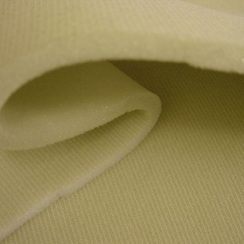 Foam fabric, 6mm thick Fabric UK