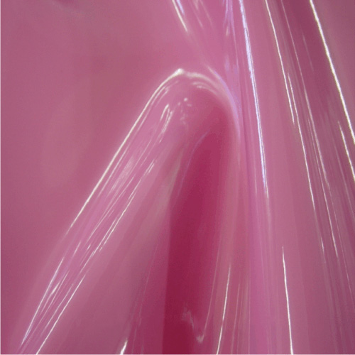 Extra Large image view of Pink (2593)High gloss pvc vinyl leathrette
