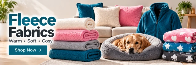 Fleece season is here by fleece fabrics from fabricuk