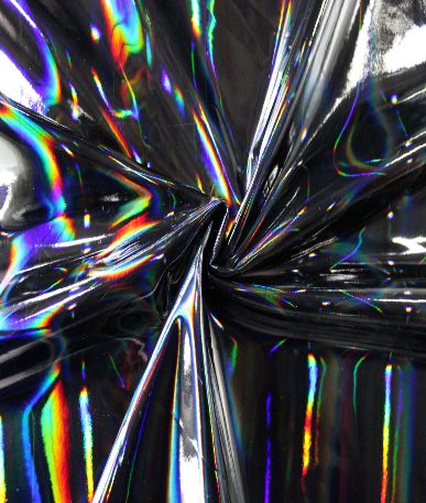 Hologram Hi Shine Fabric