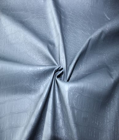 Aligator Leather Look Fabric