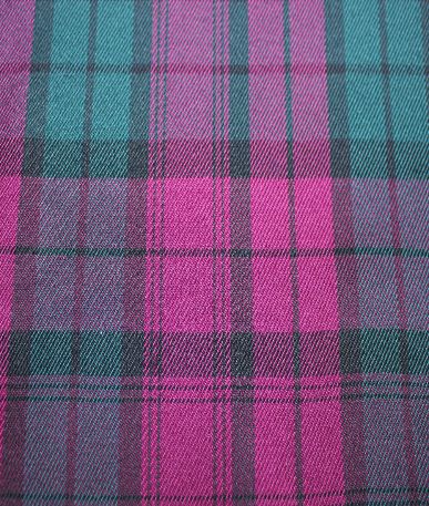 Poly Viscose Tartan