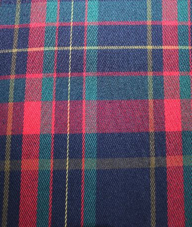 Poly Viscose Tartan
