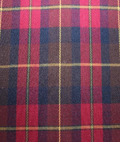Poly Viscose Tartan