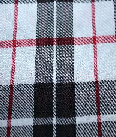 Poly Viscose Tartan