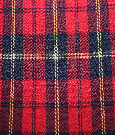 Poly Viscose Tartan