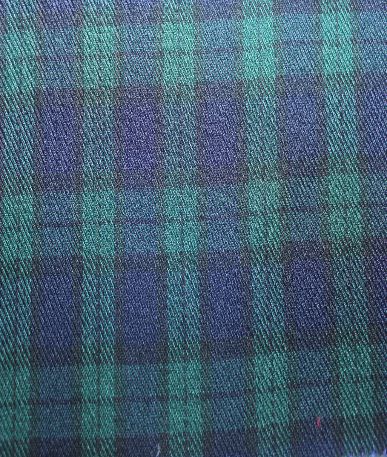 Poly Viscose Tartan