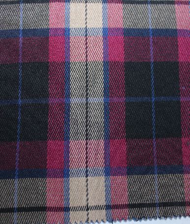 Poly Viscose Tartan
