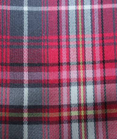Poly Viscose Tartan