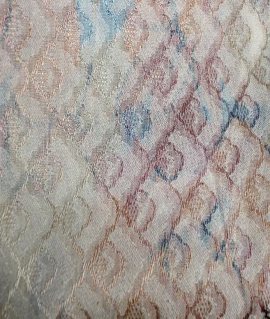 Multi Coloured Scalloped Upholstery
