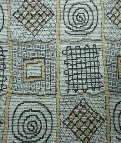 Aztec Patchwork Tapestry Curtain Upholstery Fabric