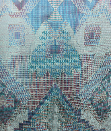 Symmetric Aztec Upholstery Fabric