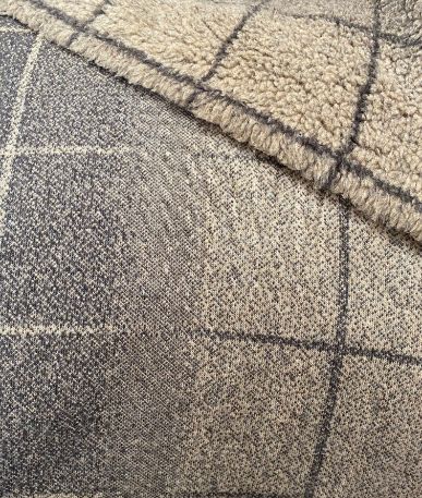 Muflon Check Sherpa Fleece