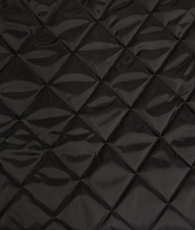 Large Box-  Quilted Waterproof Fabric | Black