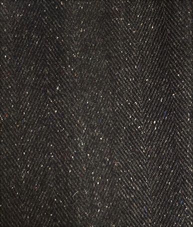 Herringbone Tweed - Black (1)