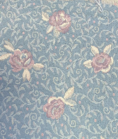 Rosie Upholstery Fabric - Blue