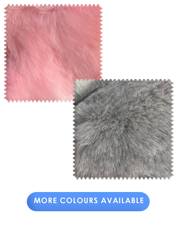 Medium Pile Faux Fur - Pink