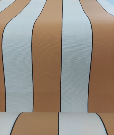 Stripe Dirt-Resistant Awning Canvas