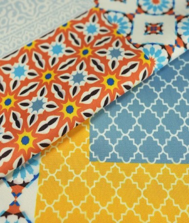 Moroccan Outdoor Fire Retardant Waterproof Fabric