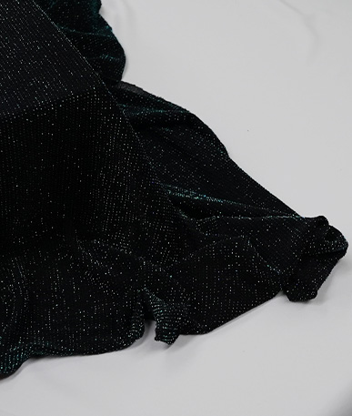 Nylon Frice Glitter Lurex