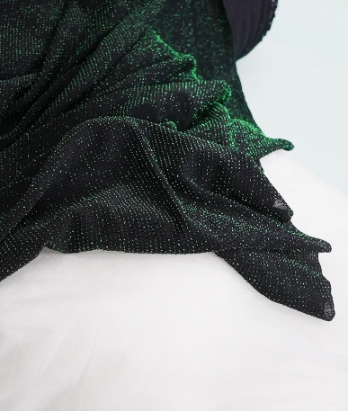 Nylon Frice Glitter Lurex