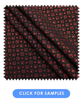 Clearance Polyester square print Fabric