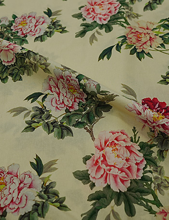 Orchid Curtain Fabric 