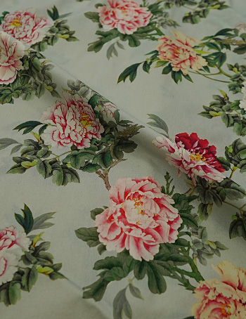Orchid Curtain Fabric 