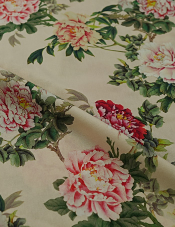 Orchid Curtain Fabric 