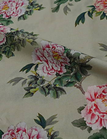 Orchid Curtain Fabric 