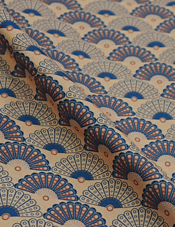 Peacock Curtain Fabric