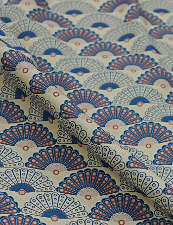 Peacock Curtain Fabric