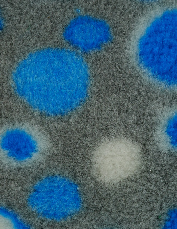 Vet Fur Fabric Non Slip Polka Dots