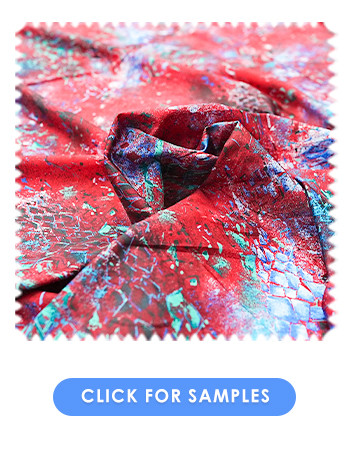 Abstract Splatter Fabric