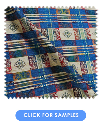 Tartan Tapestry Upholstery Fabric