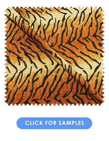 Tiger Print Fleece Fabric