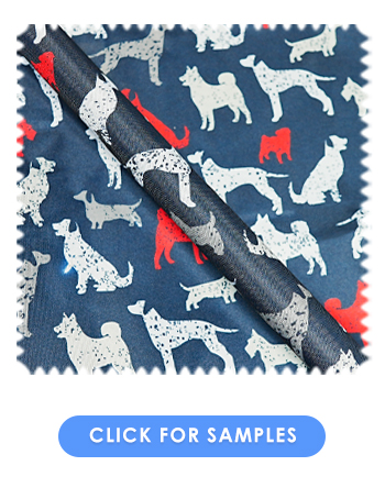 Dogs & Hounds 7oz Waterproof Fabric 