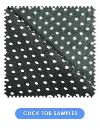 White Dot Fleece Fabric