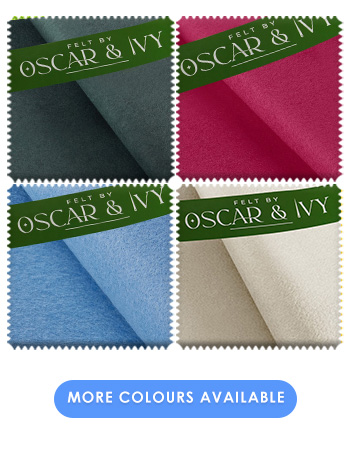  Oscar & Ivy Felt ( Wool Mix) | Black