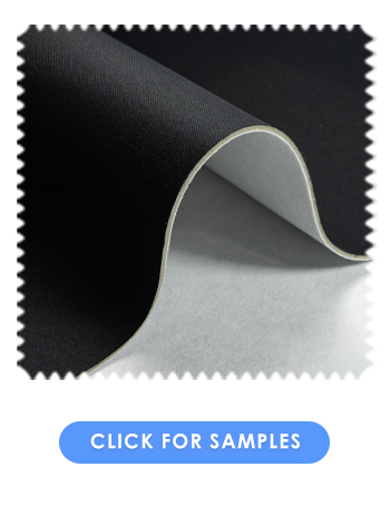 Wide Width - Vehicle Headlining Fabric 2mm Foam Backed (3 Ply Backing)  | Black