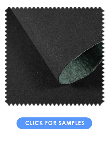 Alcantara Type laminated Suede | Black