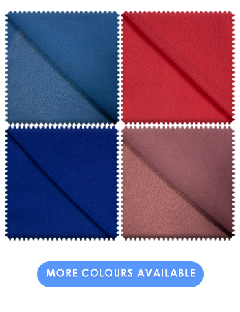 Polyester Georgette Fabric | Black