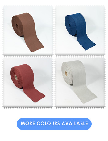 Herringbone Carpet Edge Binding Tape 122mm | Brown (4100)