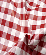 PVC Table Cloth Cafe Check 1 inch
